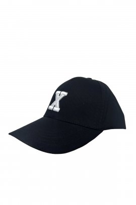 Syt 220 - X Harfli Siyah Şapka