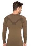 Thermoform HZT14001 - Extreme Erkek Kahverengi Seamless Termal Swearshirt