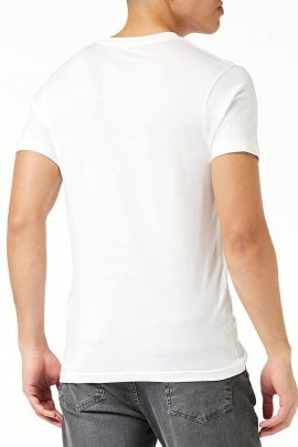 Vans Wrecked Angle-B Beyaz Erkek Tişört 