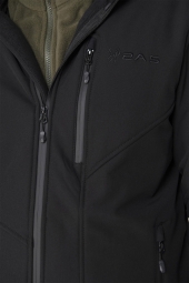 2AS Sagwon II Softshell Siyah Erkek Mont