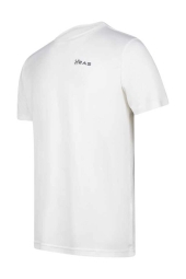 2AS Alex Sıfır Yaka Pamuklu Beyaz Tişört  2ASALEXSMFB25-2