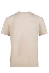 2AS Fiji Sıfır Yaka Nefes alan Krem Tişört 2ASFİJ2023KREM