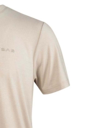 2AS Fiji Sıfır Yaka Nefes alan Krem Tişört 2ASFİJ2023KREM