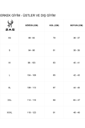 2AS Vernon antrasit Erkek Uzun Kol Viloft T-Shirt