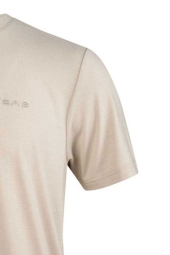 2AS Winson Erkek Viloft Sıfır Yaka Krem T-Shirt - 2ASWINMFBSS24621-Krem-2XL