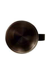 Grand Wolf GW-7103 - Siyah Kupa Çelik Bardak 0.45 Lt