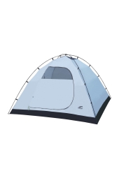 Hannah 10003225HHX - Tycoon Yeşil-Gri 4 Kişilik Comfort Çadır 