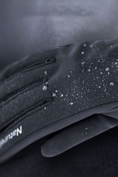 Naturehike Softshell Dokunmatik Gri Yürüyüş ve Bisiklet Eldiveni