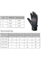 Naturehike Softshell Dokunmatik Gri Yürüyüş ve Bisiklet Eldiveni
