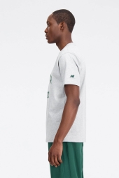 New Balance Erkek Gri  T-Shirt 