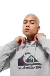 Quiksilver Big Logo Erkek Gri Sweatshirt 