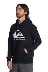 Quiksilver Big Logo Hoodie Siyah Erkek Sweatshirt