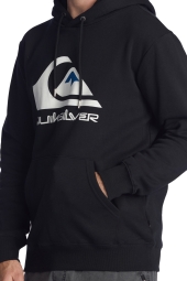 Quiksilver Big Logo Hoodie Siyah Erkek Sweatshirt