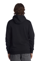 Quiksilver Big Logo Hoodie Siyah Erkek Sweatshirt