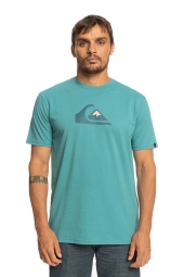Quiksilver Comp Logo Ss Turkuaz Erkek T-Shirt