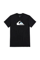 Quiksilver Comp Logo Ss Erkek Siyah T-Shirt