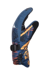 Quiksilver Mission Insulated Çocuk Lacivert Snowboard/Kayak Eldiveni EQBHN03030-CNR2