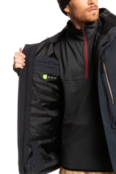 Quiksilver Missıon Solid Siyah Erkek Snowboard Montu