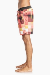 Quiksilver EQYJV03196 - Check Mark 17 Erkek Turuncu Deniz Şortu