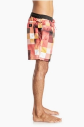 Quiksilver EQYJV03196 - Check Mark 17 Erkek Turuncu Deniz Şortu