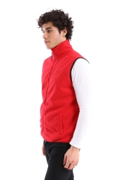 Raru RYPB101 - Varian Erkek Polar Kırmızı Yelek 