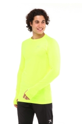 Raru Uzun Kollu Sporcu Neon Sarı T-Shirt