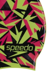 Speedo Boom Junier Yeşil-Siyah Silikon Çocuk Bone