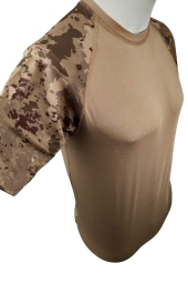 Thermoform HZT18003 - Microfiber Kısa Kol Kamuflaj Fanila 