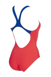 Arena W Solid Swim Pro Kadın Kırmızı Yüzücü Mayosu 2A242480