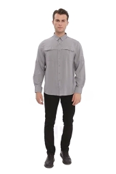 Freecamp Novella Erkek Gri Outdoor Gömlek 105890-1