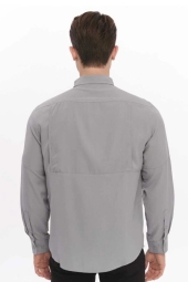 Freecamp Novella Erkek Gri Outdoor Gömlek 105890-1