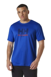 Helly Hansen Hh Tech 2.0 Graphic Erkek Mavi  Tişört HHA.49574.543