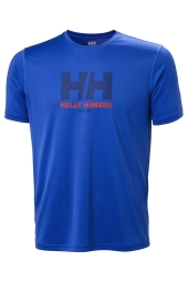 Helly Hansen Hh Tech 2.0 Graphic Erkek Mavi  Tişört HHA.49574.543