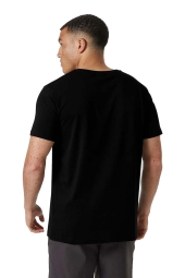 Helly Hansen Shoreline 3.0 Erkek Siyah Yuvarlak Yaka Tişört HHA.54601.990