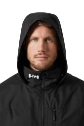 Helly Hansen Siyah Crew Midlayer Kapişonlu Mont  Erkek 