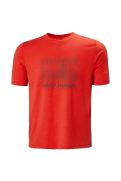 Helly Hansen Hp Race Graphic Erkek Kısa Kollu Tişört HHA.34419-222