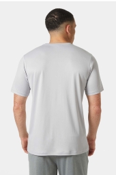 Helly Hansen HH Tech 2.0 Graphic Erkek Gri Tişört HHA.49574.853