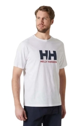  Helly Hansen HH Logo 3.0  Beyaz Erkek Yuvarlak Yaka TişörtHHA.54596.001