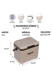 IGLOO CoreMAX 16 Taşınabilir Buzluk 16 Litre 300721