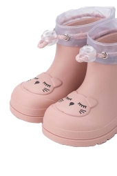 İgor Mendi Gato Borreguito Unisex Çocuk İçi Kürklü Yağmur Çizmesi CC334-197