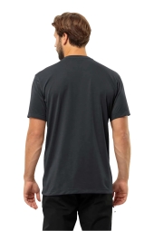 Jack Wolfskin Antrasit Erkek Tişört Vonnan 1809951TR-6350