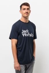 Jack Wolfskin Brand Tee Erkek T-Shirt 1809771TR-1010