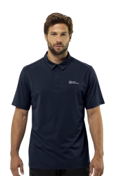 Jack Wolfskin Delgamı Polo M Lacivert Erkek Polo Tişört 1809801TR-1010