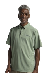 Jack Wolfskin Delgamı Polo M Yeşil Erkek Polo Tişört 1809801TR-4029