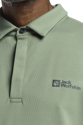 Jack Wolfskin Delgamı Polo M Yeşil Erkek Polo Tişört 1809801TR-4029