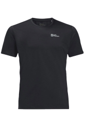 Jack Wolfskin Delgami S/s Siyah Erkek Tişört 1809811TR 1809811TR-6000