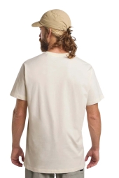 Jack Wolfskin Essential  Erkek Krem Tshirt 1808382TR-5127