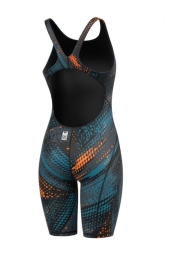 Mad Wave Kız Çocuk Fına Onaylı Yarış Mayosu - M0264-06-S6W-Laciver-12-13 YAŞ