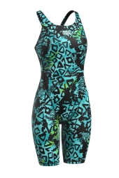 Mad Wave Revolt Women Kneeskin A1 Open Back Kadın Yarış Mayosu        madM0265-01-A1W