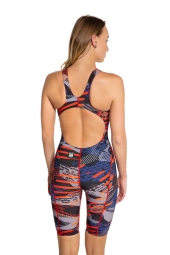 Mad Wave Revolt Women Kneeskin S7 Open Back Kadın Yarış Mayosu M0265-07-S7W